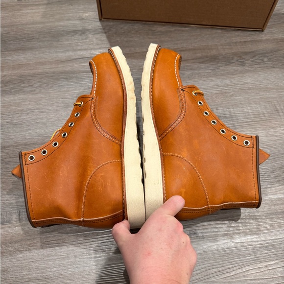 Red Wing Heritage 6” Moc Toe Oro Legacy Leather Boots 875 main image 7